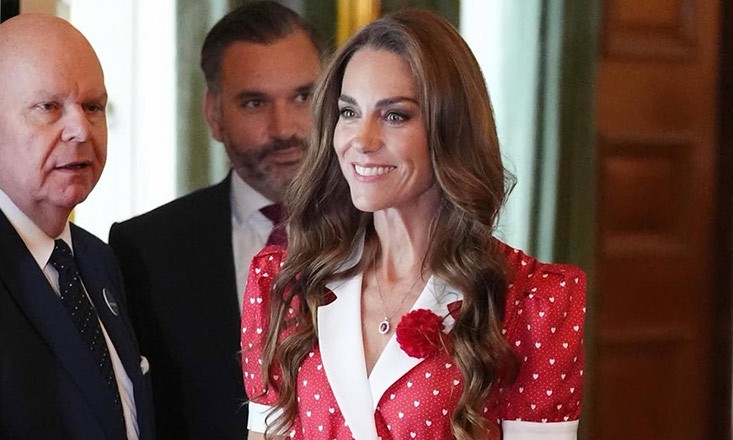 Galler Prensesi’nden anlamlı katılım