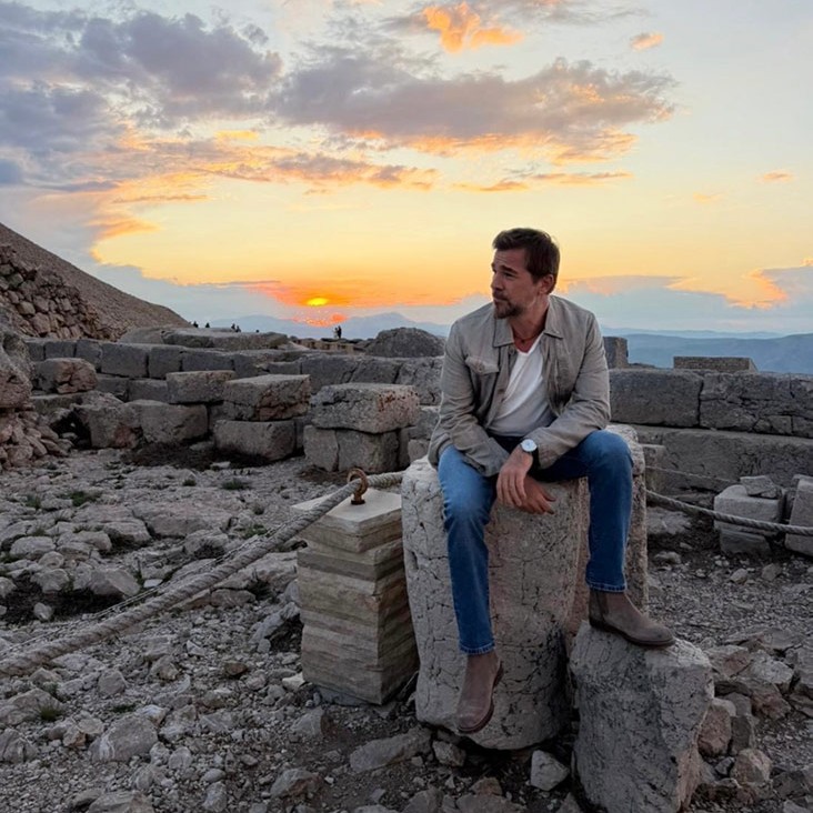 Engin Altan Düzyatan’dan Nemrut Dağı’nda dikkat çeken kareler