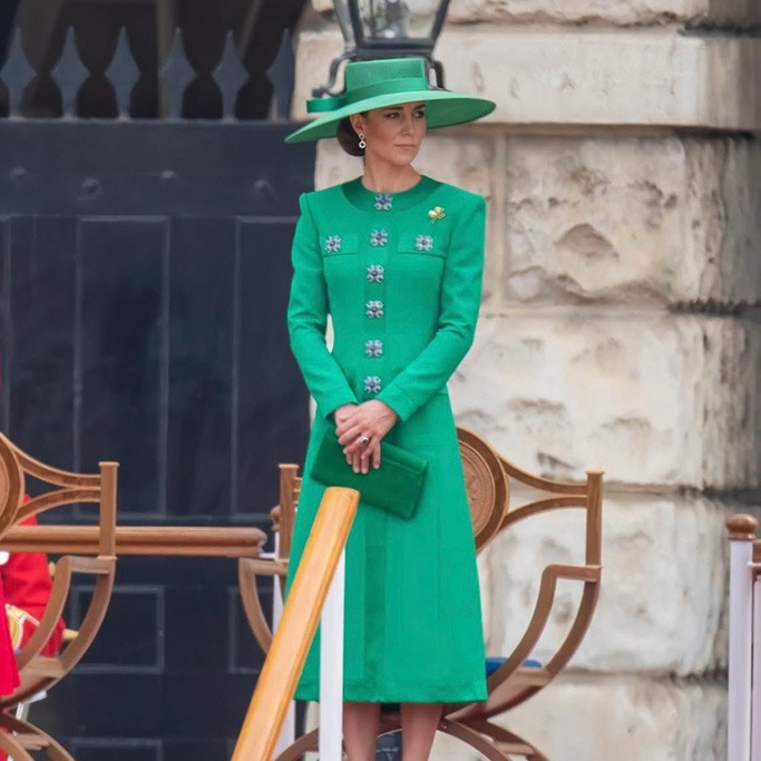 Prenses Kate’in Trooping the Colour Stili Merak Konusu Oldu