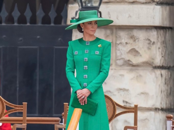 Prenses Kate’in Trooping the Colour Stili Merak Konusu Oldu