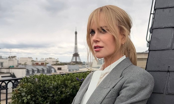 Nicole Kidman’dan Paris’te zamansız şıklık