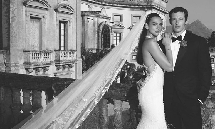 Dua Lipa’dan Sicilya’daki düğün kutlamasına dair ilk kareler