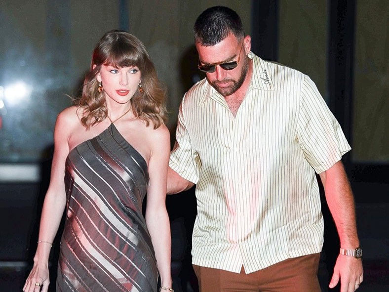 Taylor Swift ve Travis Kelce’den New York’ta uyumlu stil