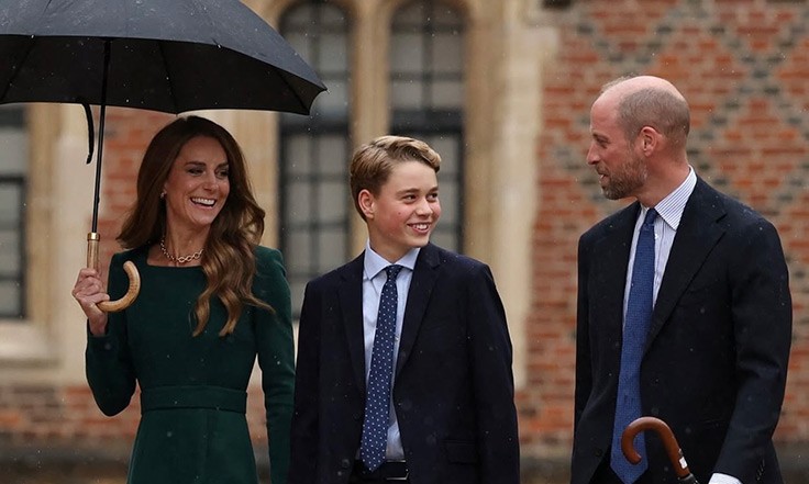 Prens George için yeni bir dönem: Eton College’a başladı