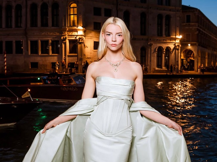 Anya Taylor-Joy’dan Venedik’te zarif stil