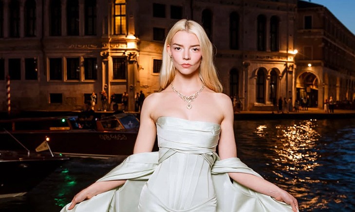 Anya Taylor-Joy’dan Venedik’te zarif stil