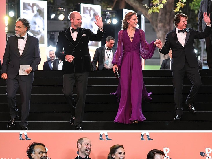 Kraliyet ve Hollywood aynı karede