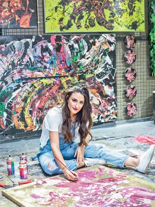 "Resim yapmak beni iyileştiriyor"