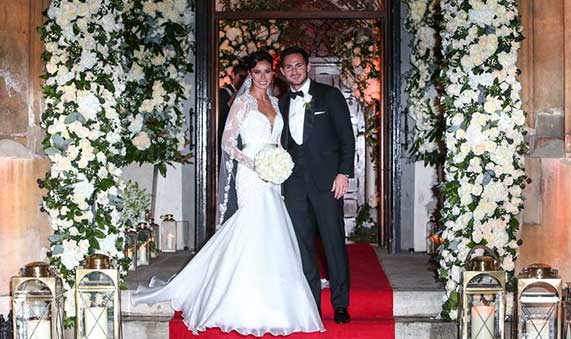 Frank Lampard ve Christine Bleakley evlendi