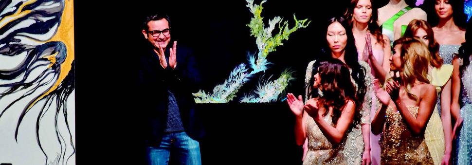 Nefes kesen moda şovu