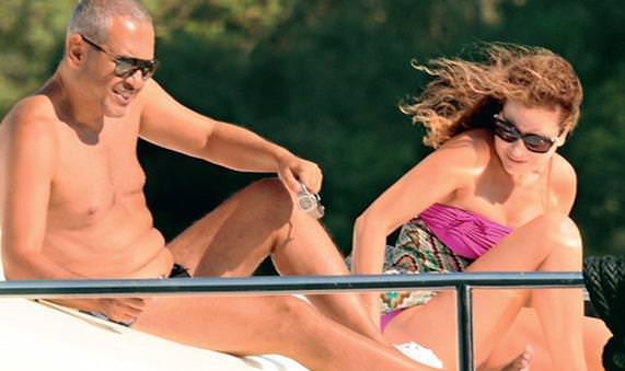 Elie Saab da Bodrum'un büyüsüne kapıldı