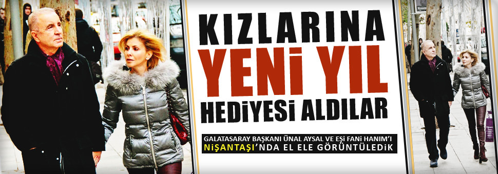 Kızlarına yeni yıl hediyesi aldılar