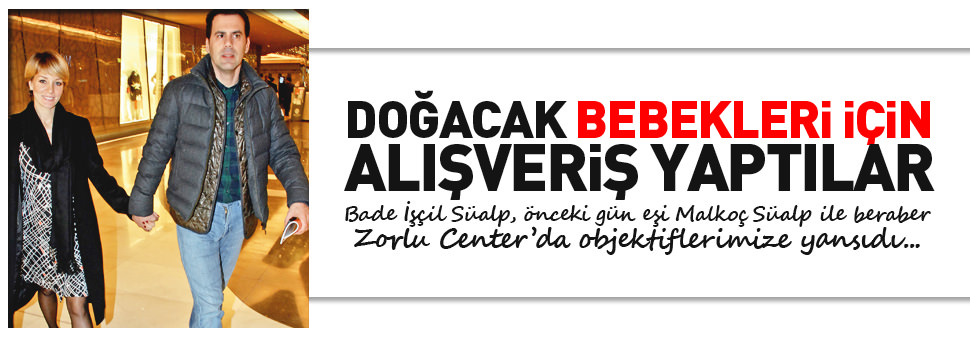 Doğacak bebekleri için alışveriş yaptılar