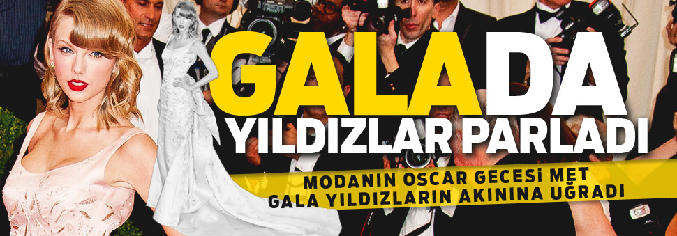 Galada yıldızlar parladı