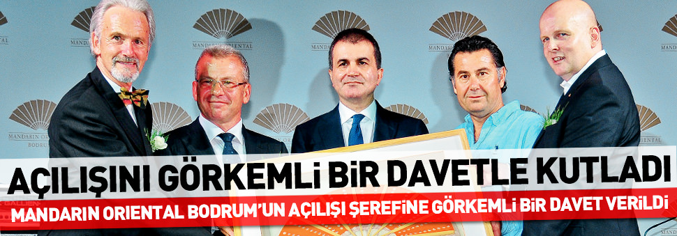 Açılışını görkemli bir davetle kutladı