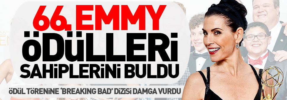 66.Emmy ödülleri sahiplerini buldu