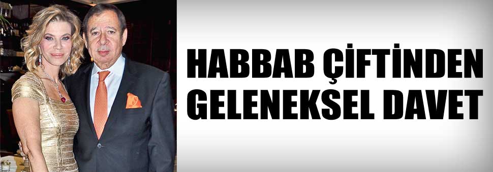 Habbab çiftinden geleneksel davet