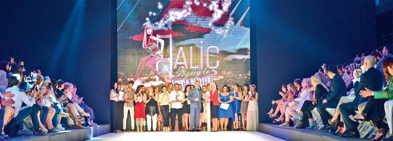Haliç Üniversitesi'nden yıl sonu defilesi