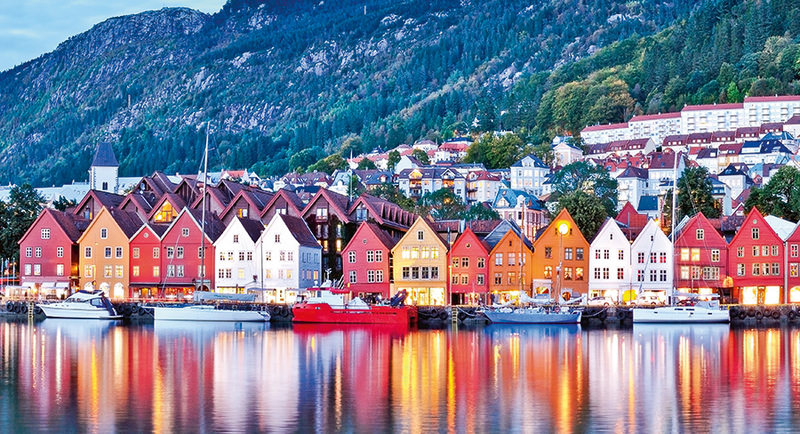 Masalsı bir İskandinav şehri 'Bergen'