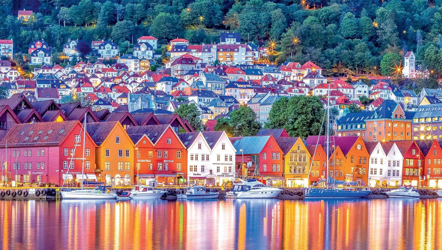 Kuzey'in en sıcak şehri Bergen