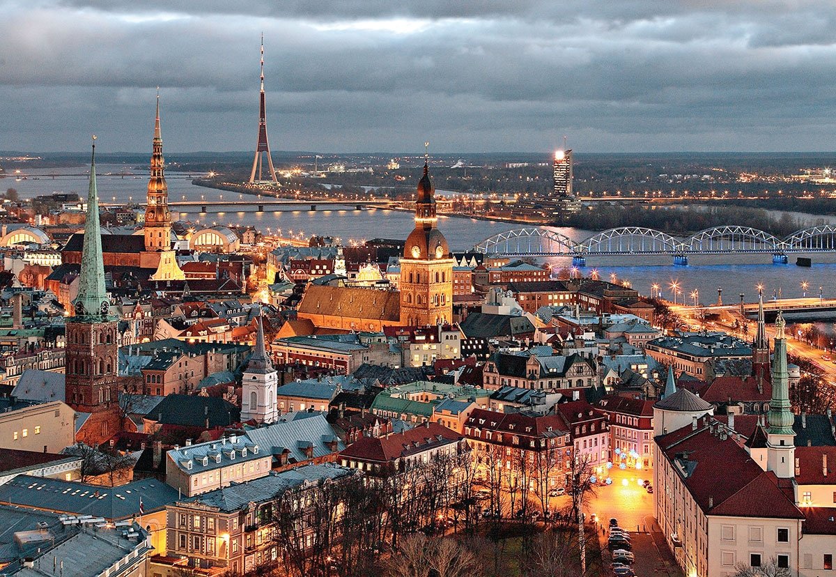Baltık ülkelerinin en büyük ve en renkli şehri Riga