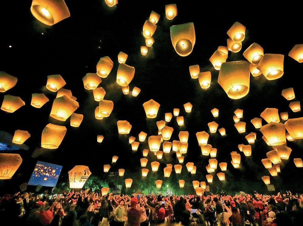Fener festivali ile ünlü Uzakdoğu ülkesi Tayvan