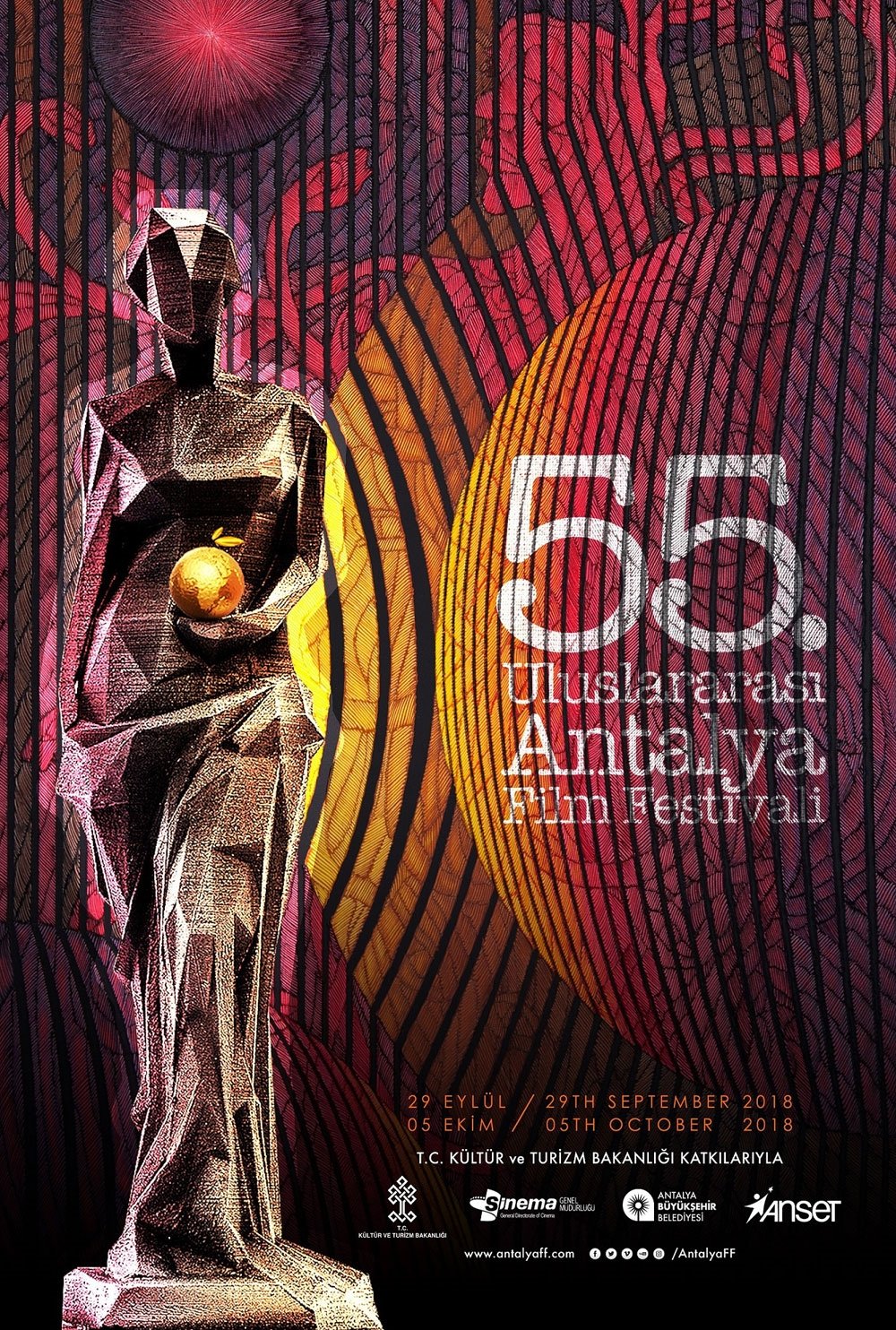 55. Uluslararası Antalya Film Festivali'nde yıldızlar geçidi