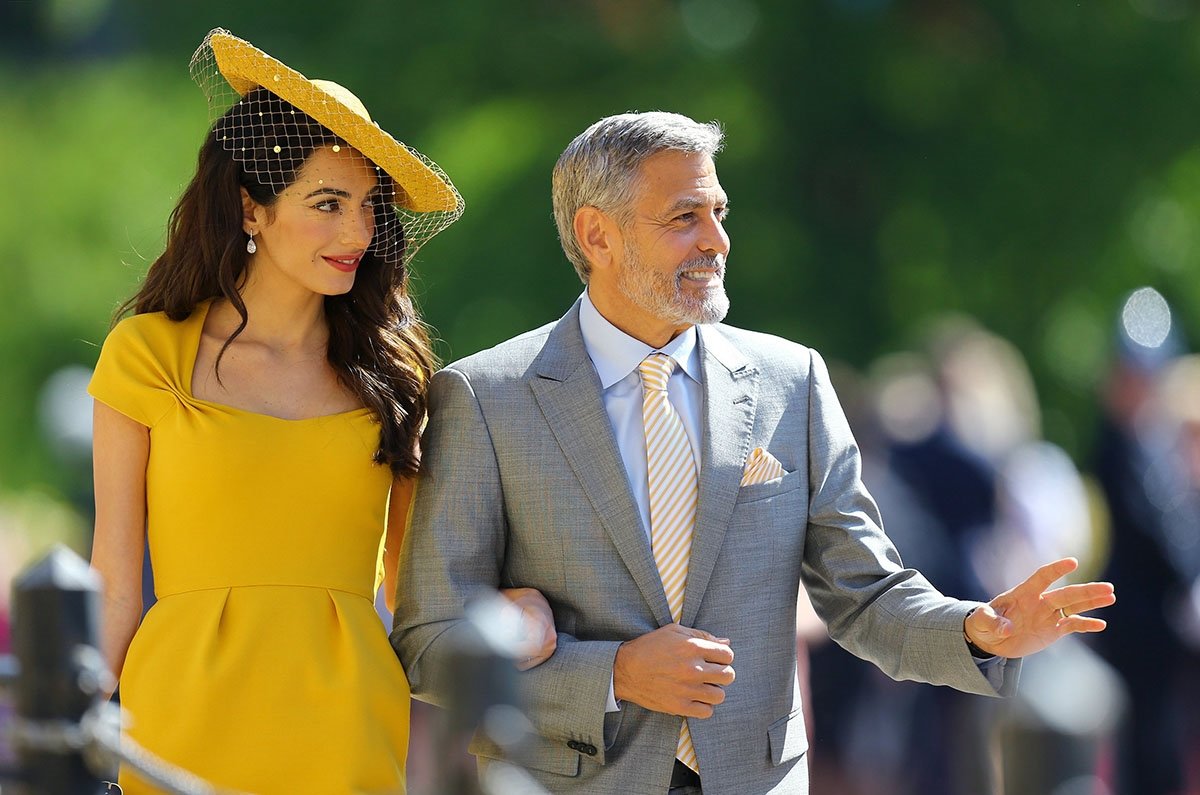 George Clooney eşi Amal Clooney'le gurur duyuyor!