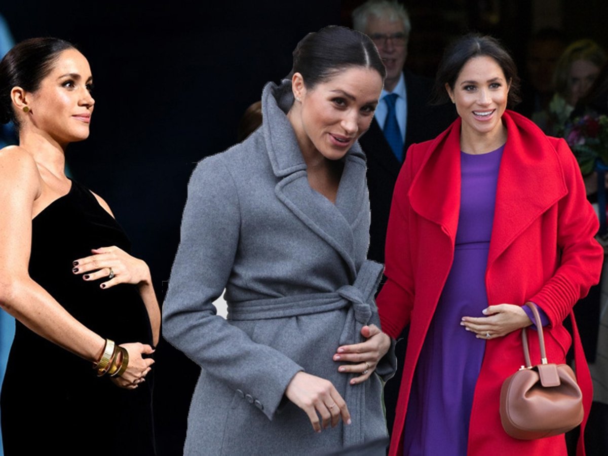 Meghan Markle'ın neden sürekli karnını tuttuğu belli oldu