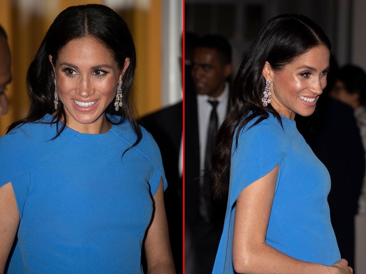 Meghan Markle'ın servet değerindeki küpeleri