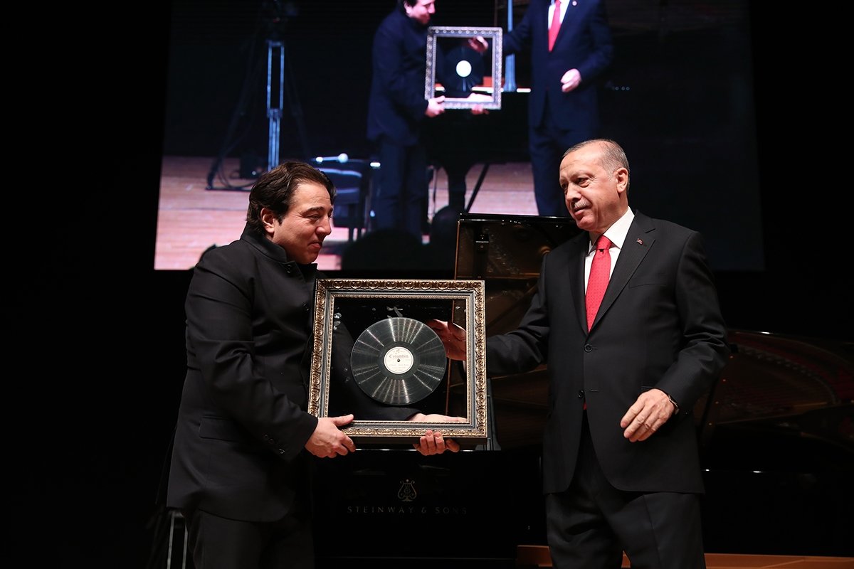 Başkan Erdoğan Fazıl Say konserinde