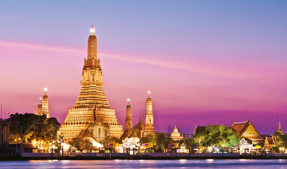 Budist tapınakların gölgesindeki modern şehir: Bangkok