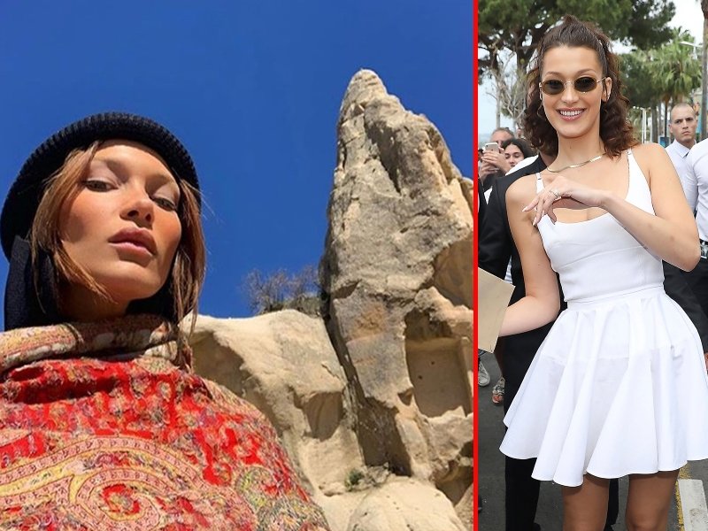 Bella Hadid Türkiye’ye övgüler yağdırdı!