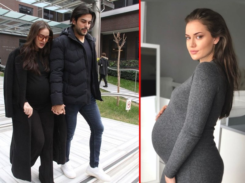 Fahriye Evcen anne oldu