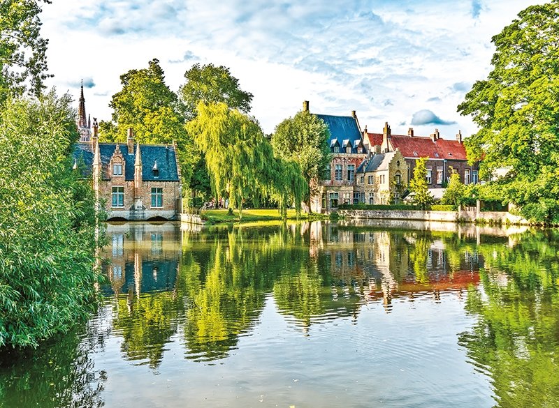 Ortaçağ'dan kalma masal şehri Brugge