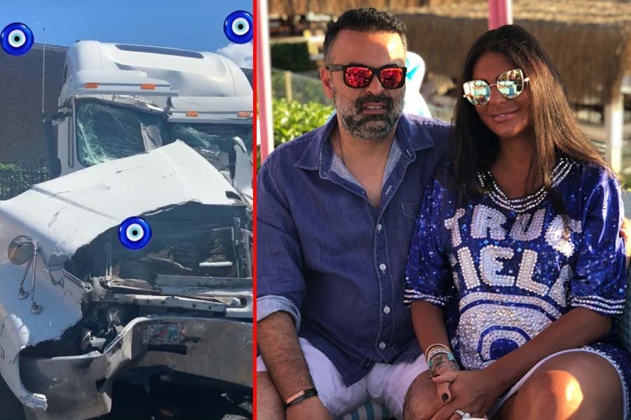 Süreyya Yalçın'ın eşi Ozan Baran kaza yaptı!