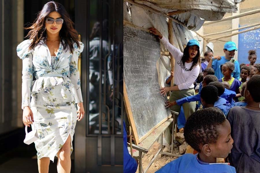 Priyanka Chopra, Afrikalı çocuklara yardım eli uzattı