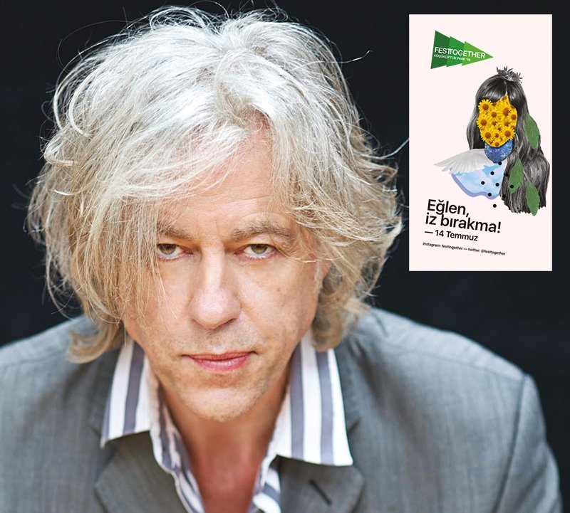 Bob Geldof 'Sıfır atık için geliyor'
