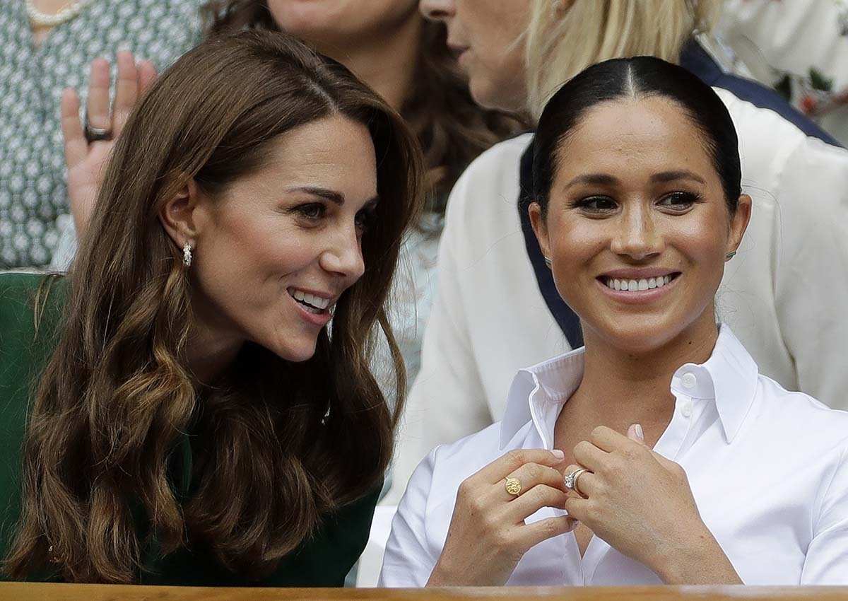 Kate Middleton ve Meghan Markle bir arada