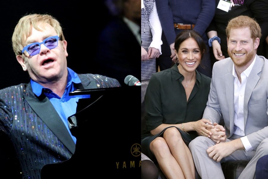 Elton John, Meghan Markle ve Prens Harry'i savundu