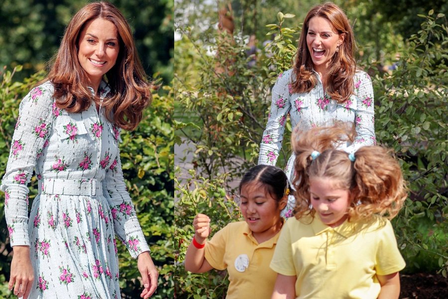 Kate Middleton 'Doğaya Dönüş' programıyla anneler ve çocuklarla buluştu