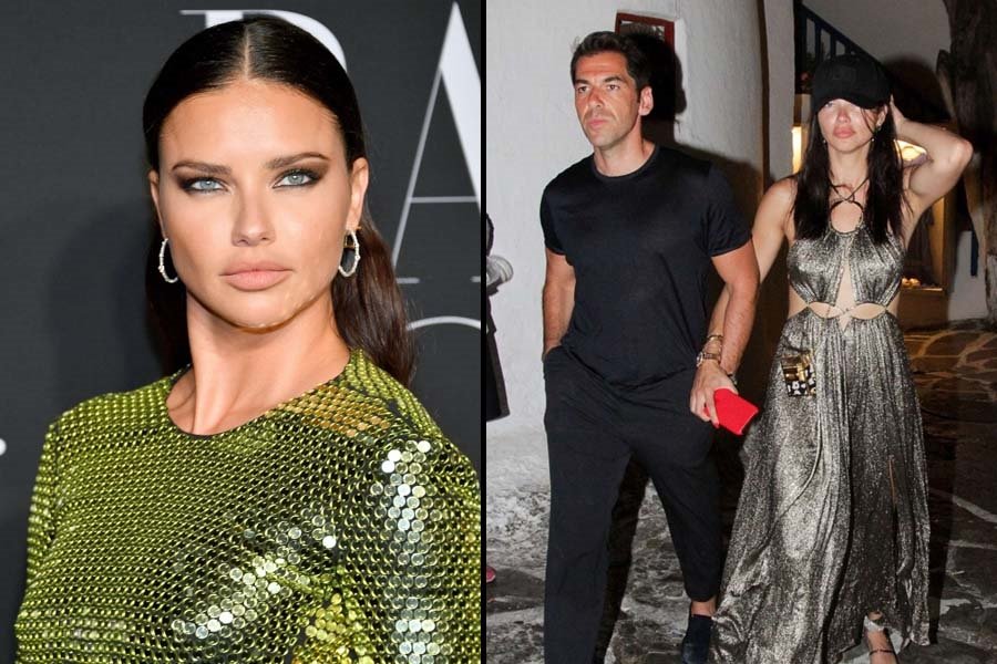 Adriana Lima'dan Türk aşkı Emir Uyar'a romantik iyi geceler mesajı!