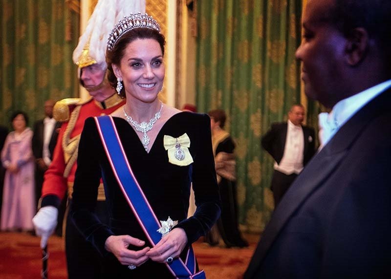 Kate Middleton, Prenses Diana'nın tacıyla göz kamaştırdı