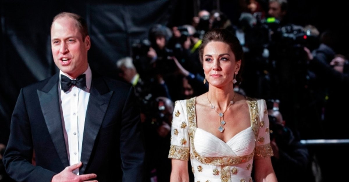 Kate Middleton ve Prens William Bafta Ödül Töreni'ne katıldı