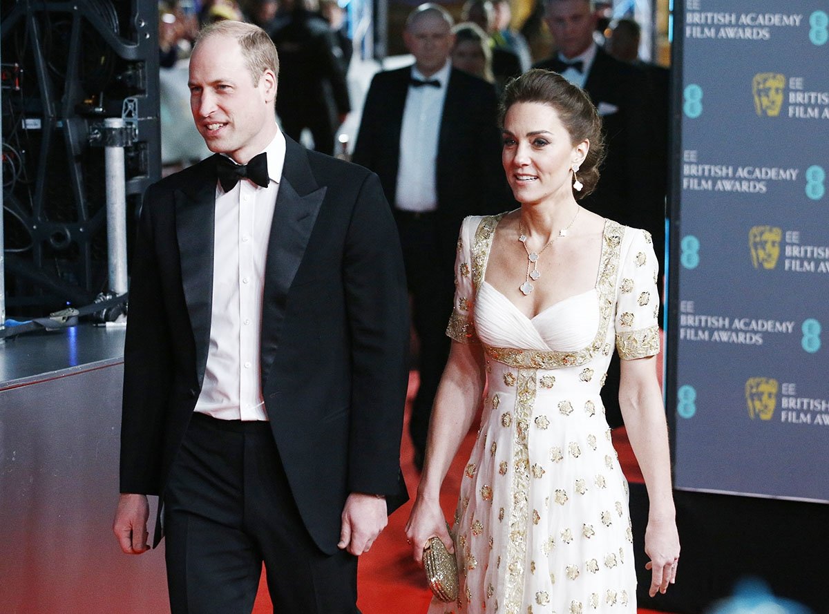 Kate Middleton ve Prens William Bafta Ödül Töreni'ne katıldı