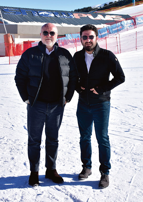 Kar aşıkları Erzurum’da