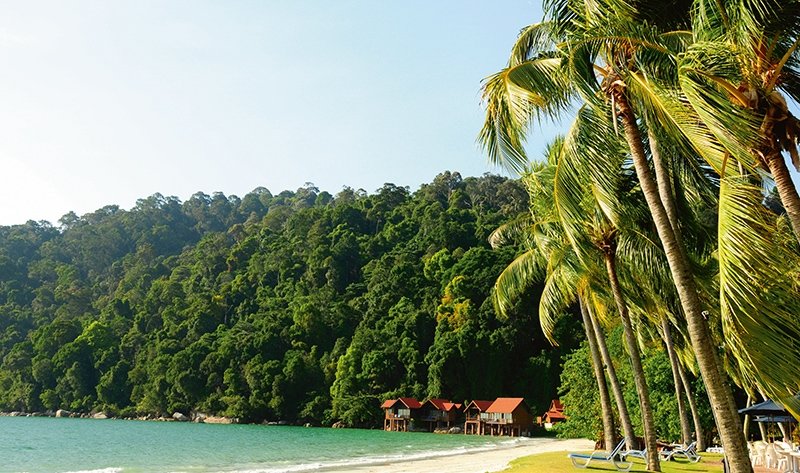 Doğal güzellikler içinde lüks tatil Pangkor Adası