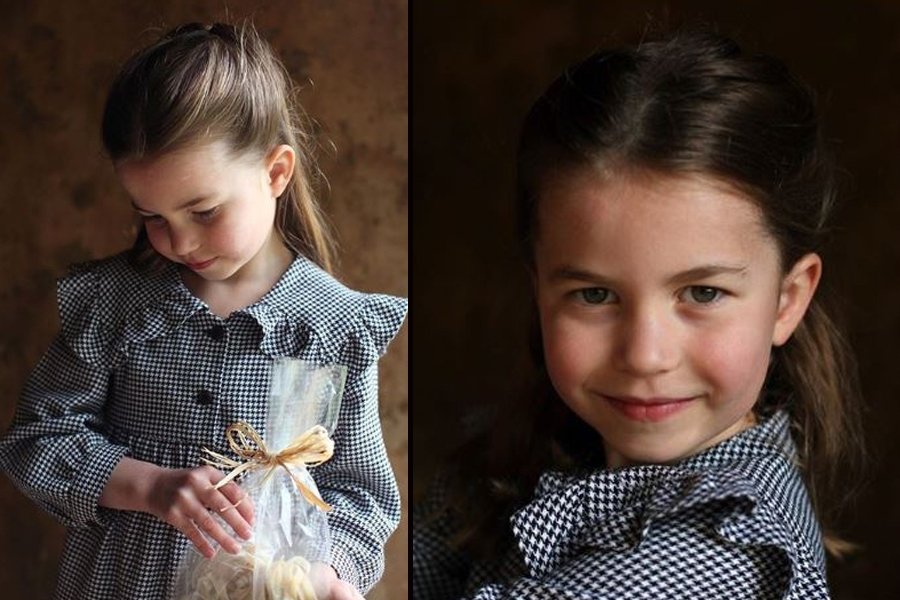 Prenses Charlotte, bugün 5 yaşına bastı