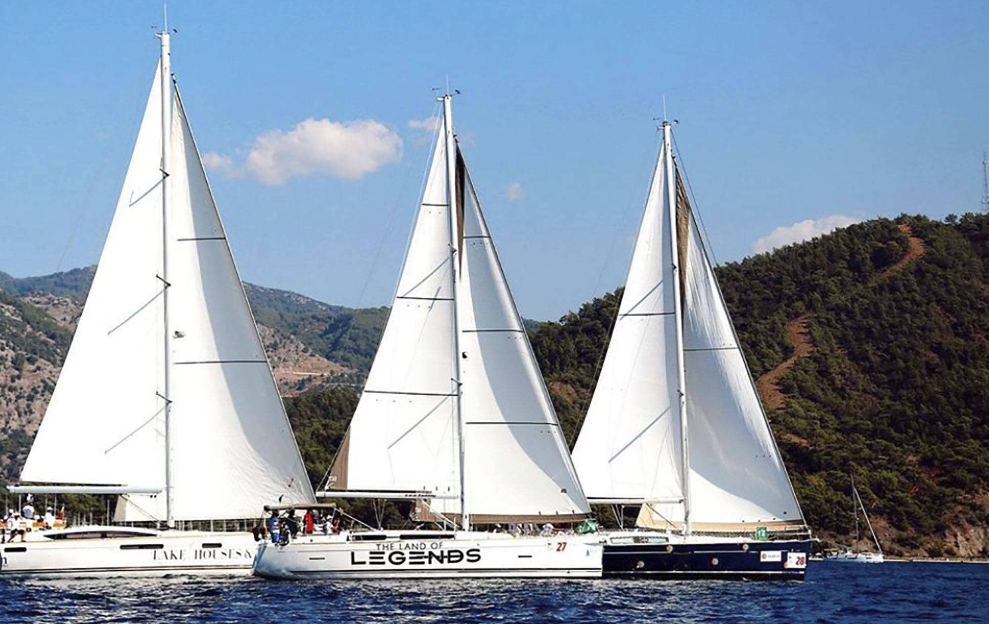 Göcek'te yine dostluk kazandı