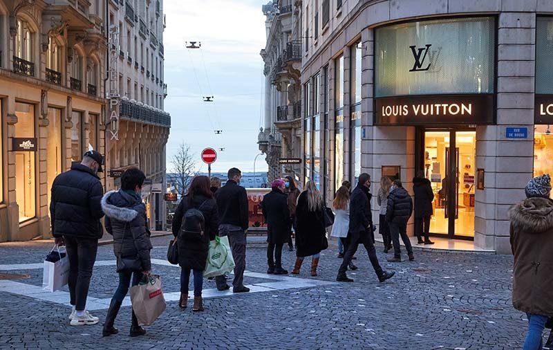 Louis Vuitton'un uçurtması
